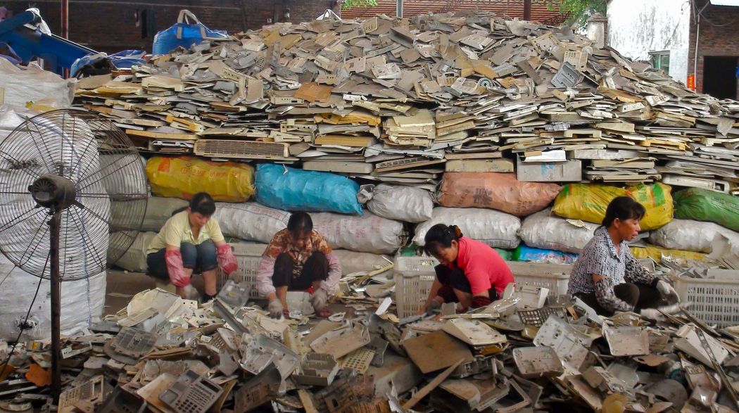 China electronic waste