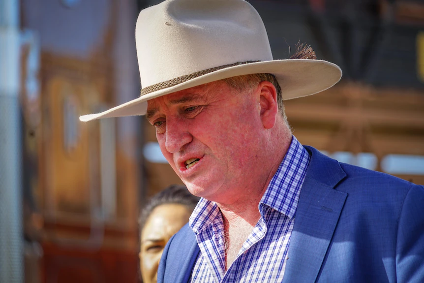 a middle-aged man in an akubra