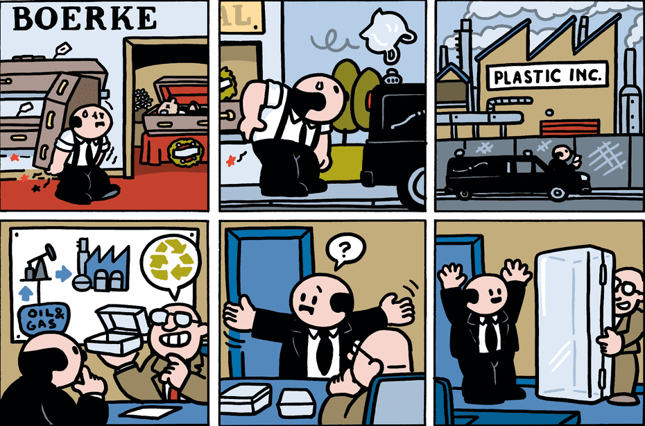 The Boerke comic strip.