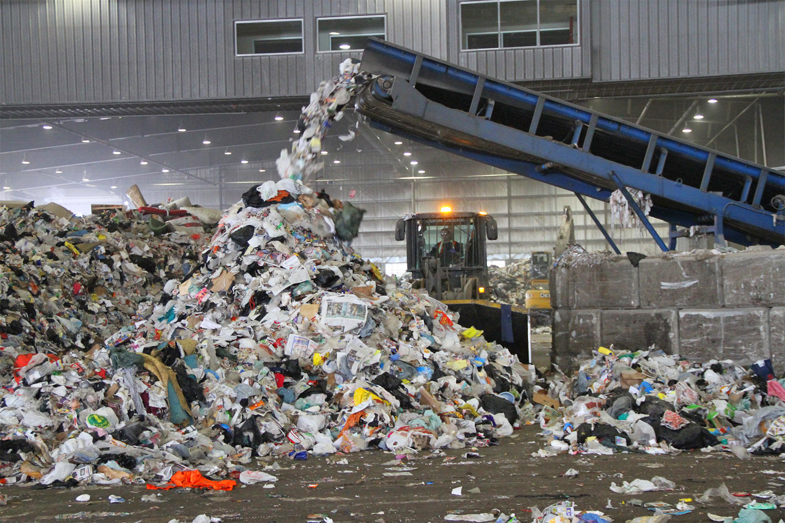 A waste processing management facility 