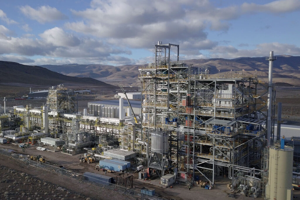 Fulcrum BioEnergy has been working to make its trash-to-jet fuel plant near Reno, Nevada, fully operational. The company wants to build a similar plant three times the size in Gary, Indiana. Credit: Fulcrum BioEnergy