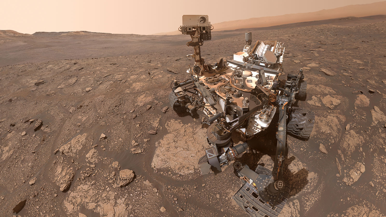 NASA's Curiosity Mars rover.