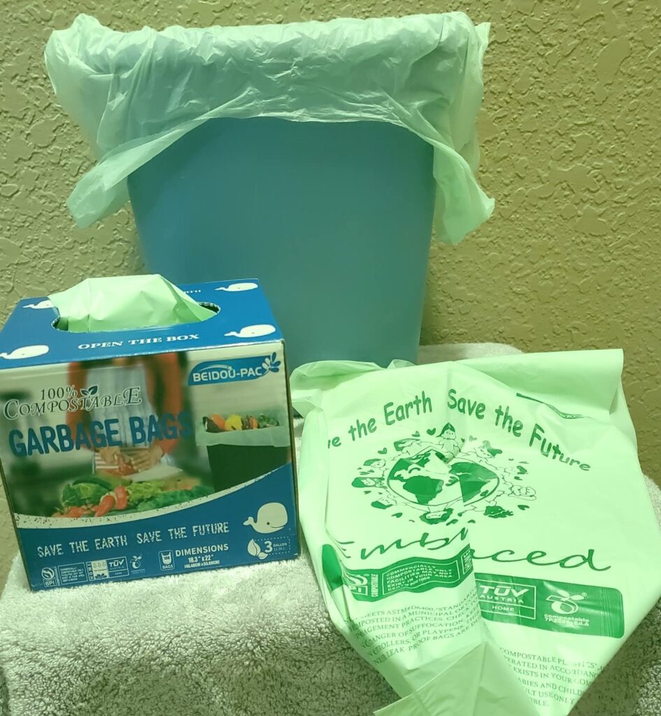 beidou-pac compostable trash bag - biodegradable alternatives to plastic bags