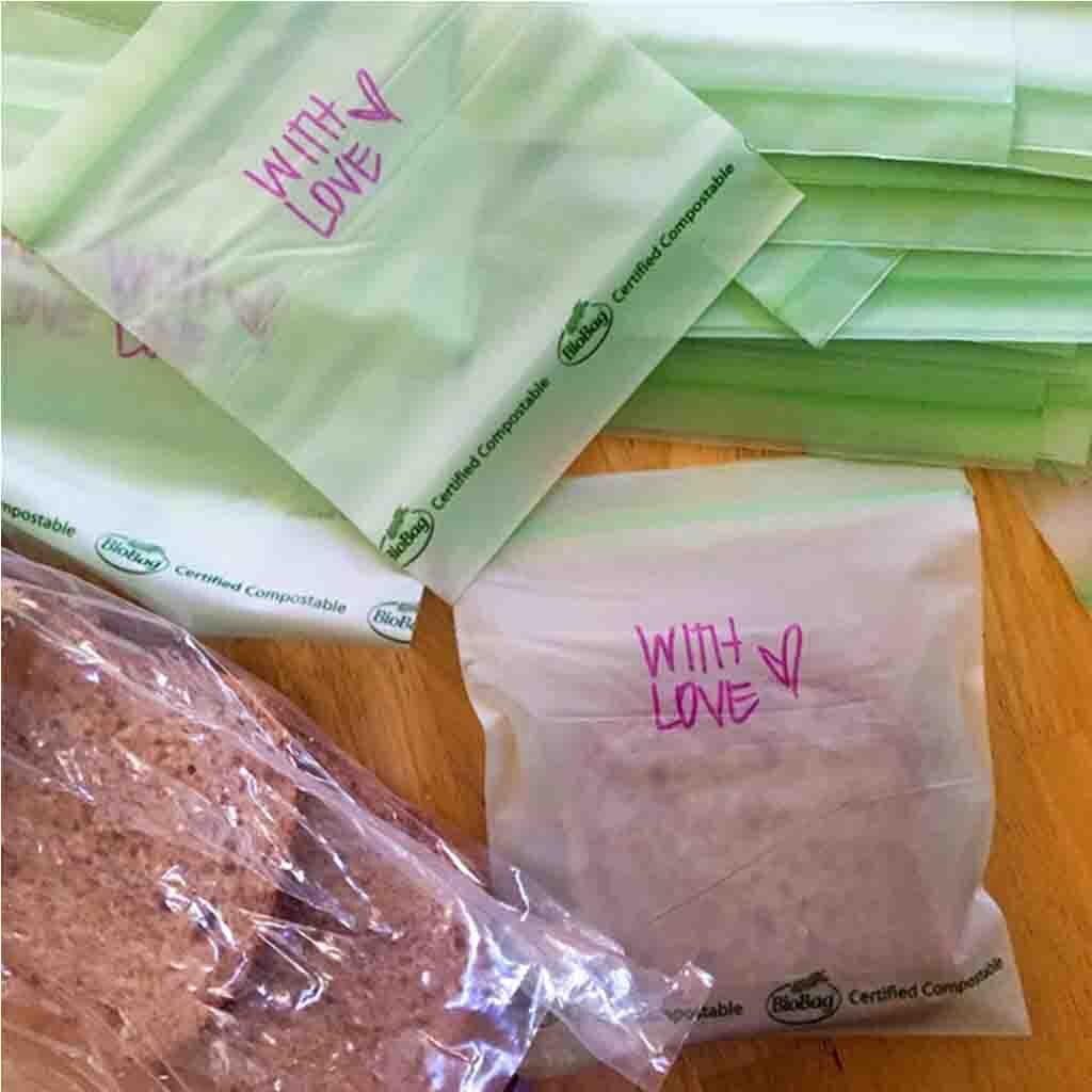 Bolsas para sándwich resellables Biobag: alternativa a la bolsa Ziploc