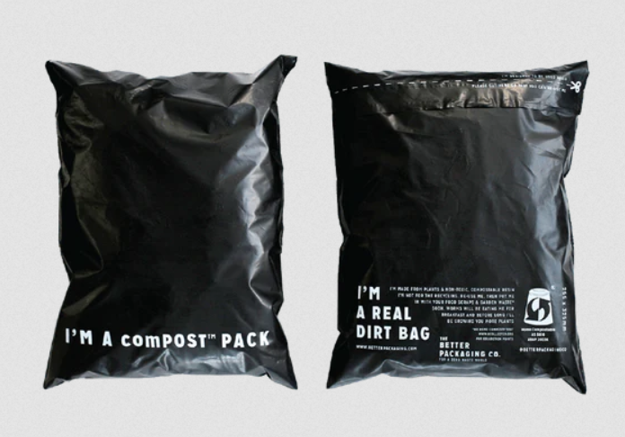 Better Packaging -  biodegradable plastic bags for packaging
