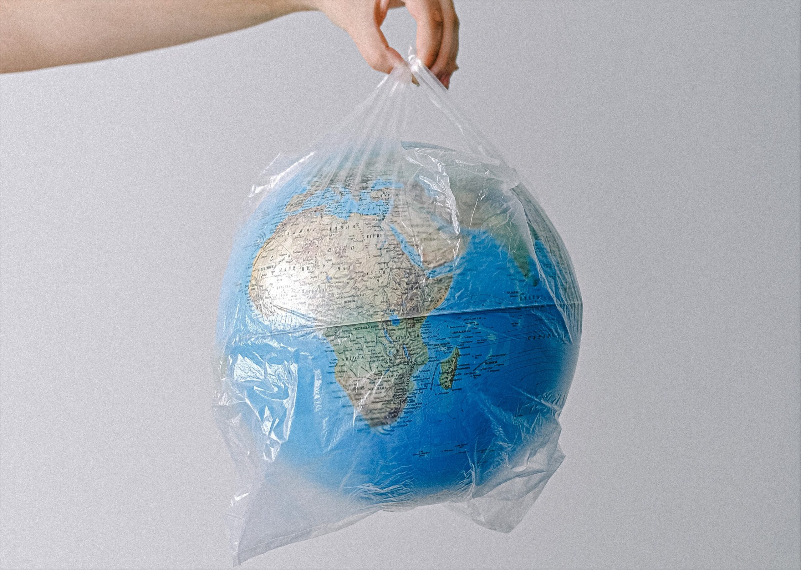 Carbon footprint plastic bag