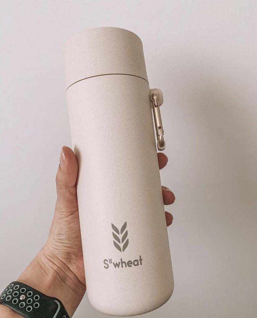 s'wheat biodegradable water bottle